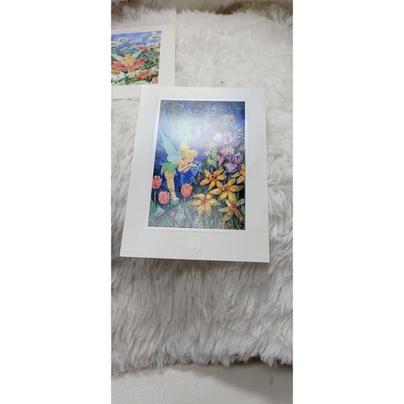 Vintage Disney Lot of 3 Tinker Bell Blooms Unused Postcard David Whitaker READ - Picture 2 of 9